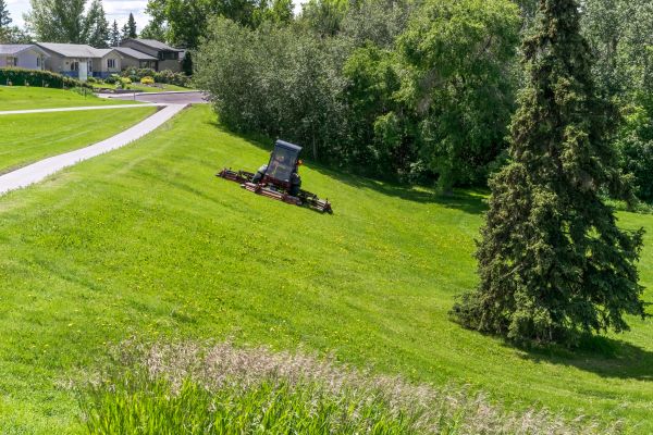 Hillside Mowing in College Station